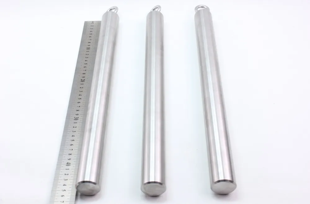 Heavy tungsten counterweight rod